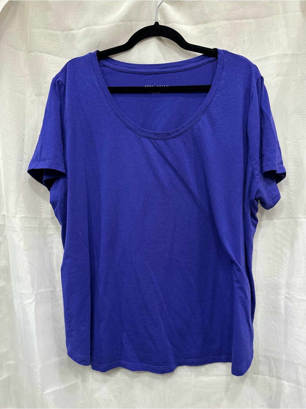 Ava & Viv Royal Blue Scoop Neck Short Sleeve Tee